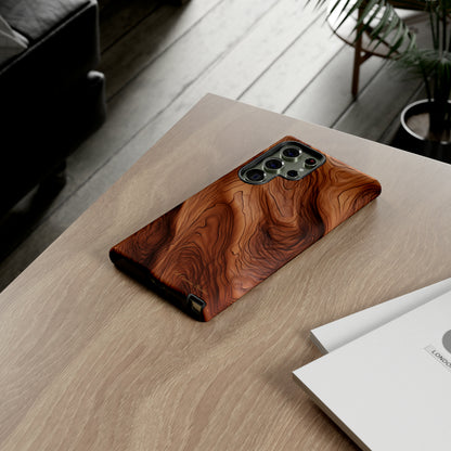 The "Eternal Woodgrain" Phone Case -Tough Cases