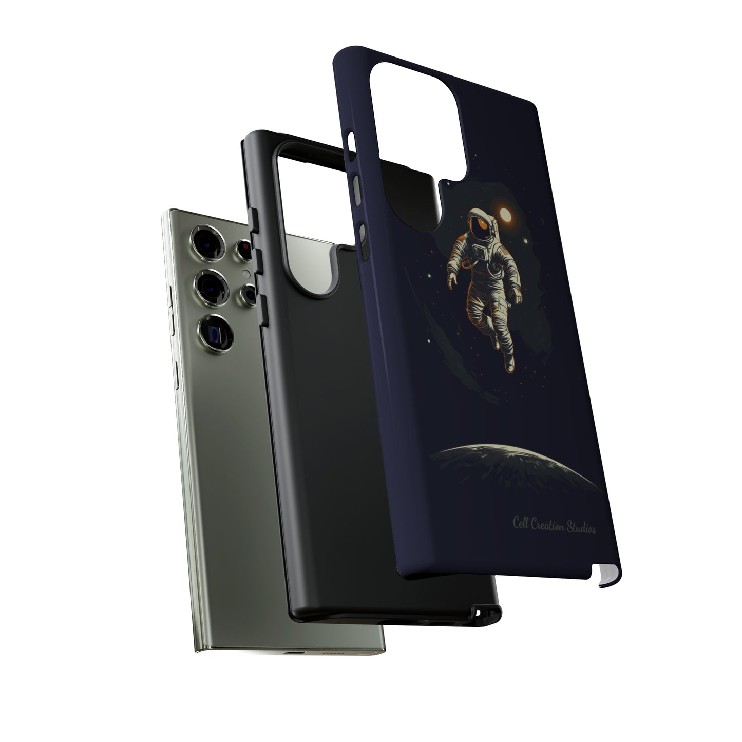 "Cosmic Explorer Astronaut" -Tough Samsung Cases