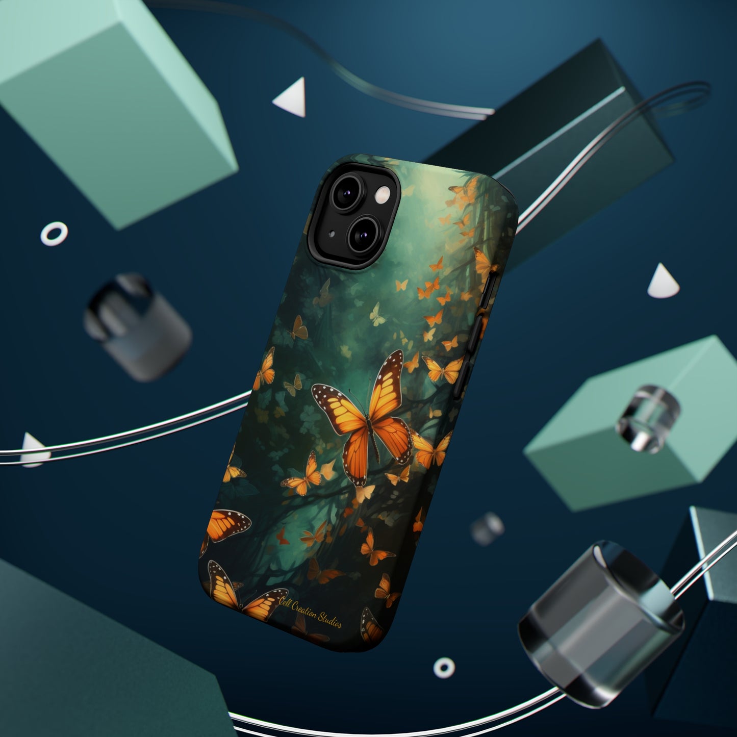 Introducing the "Butterfly Symphony" Cell Phone Case – Embrace the Dance of Nature! -MagSafe Tough Cases