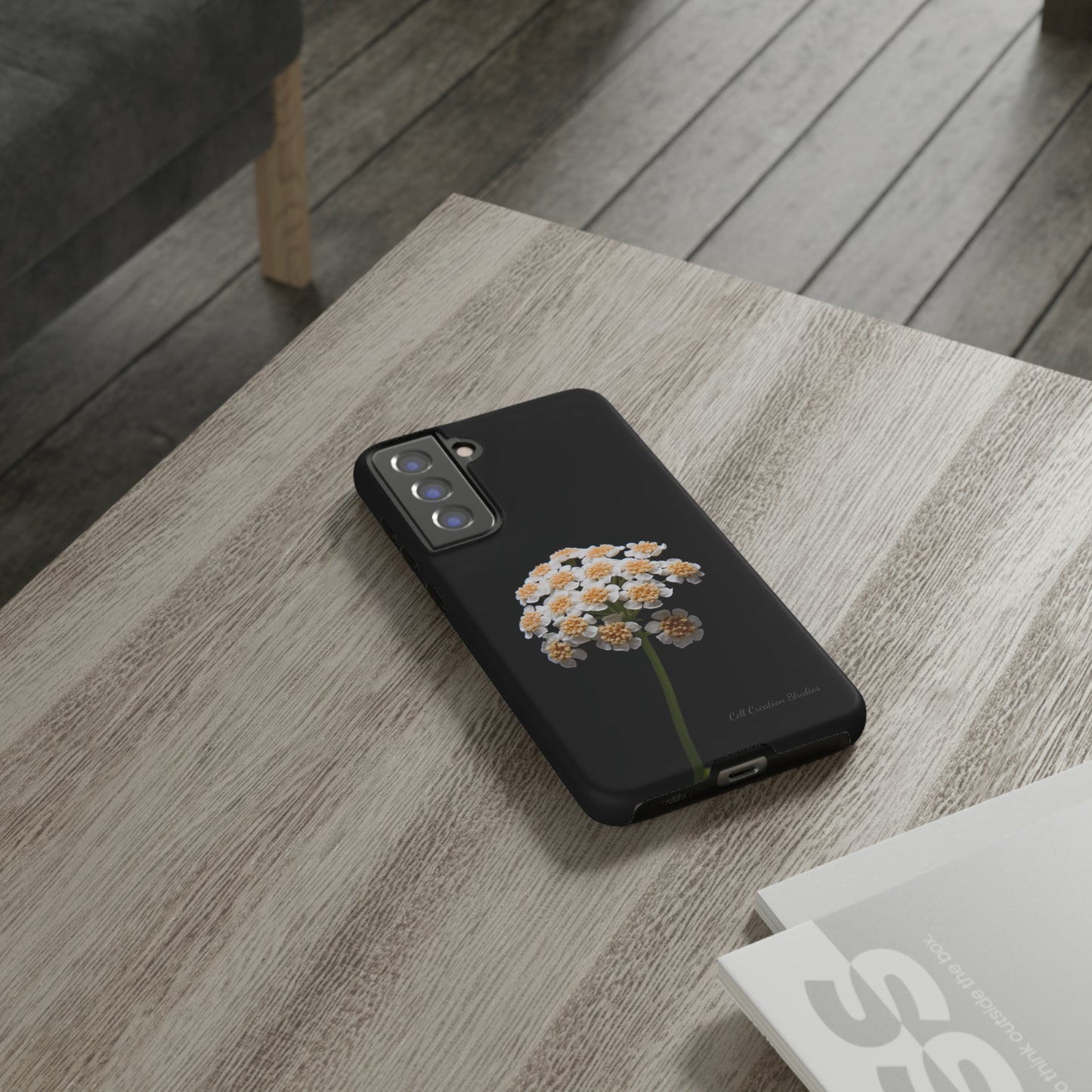 "Elegant Yarrow Bloom" -Tough Samsung Phone Cases