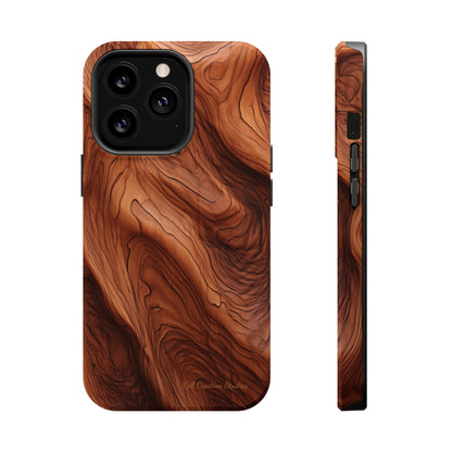 The "Eternal Woodgrain" Phone Case -MagSafe Tough Cases