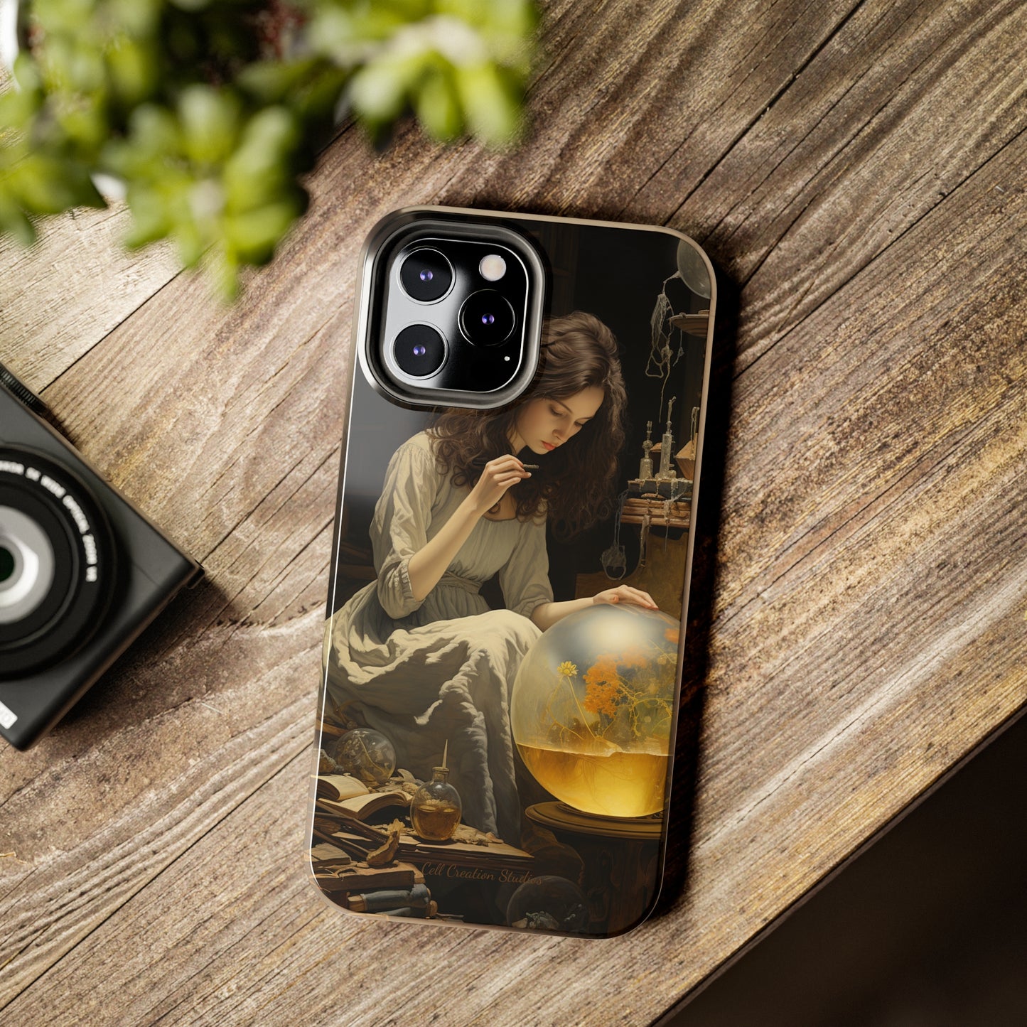 Introducing the "Mystic Botanist" Cell Phone Case – Discover the Secrets Within -Tough Phone Cases