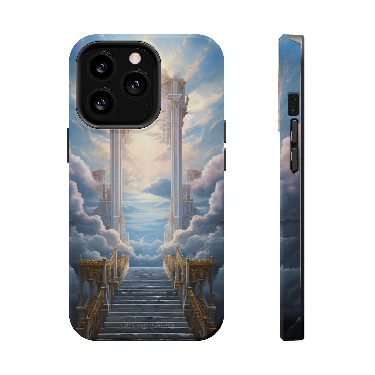 Introducing the "Celestial Gateway" Cell Phone Case – Elevate Your Device with Heavenly Splendor -MagSafe Tough Cases