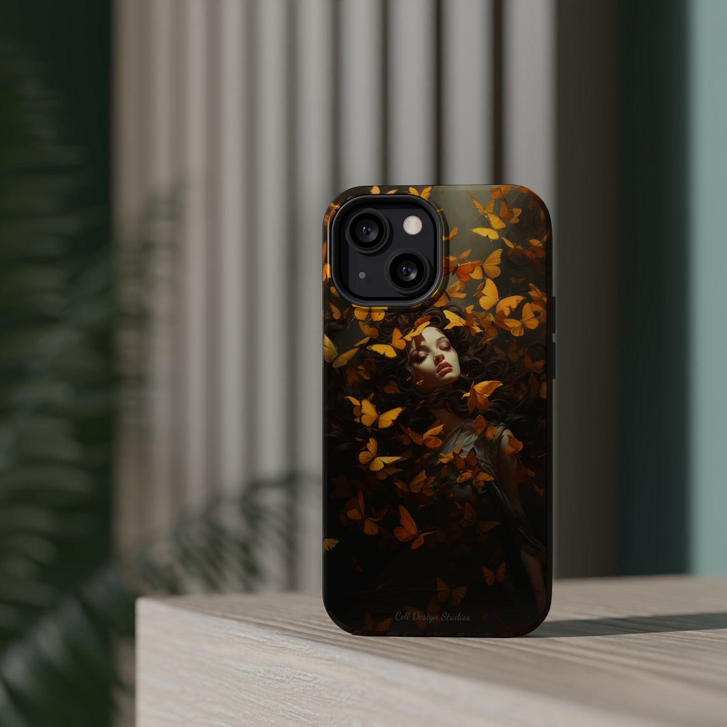 Introducing the "Butterfly Embrace" Cell Phone Case – A Fusion of Beauty and Grace -MagSafe Tough Cases