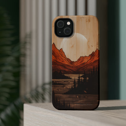 "Mountain Moonlight" Phone Case -MagSafe Tough Cases