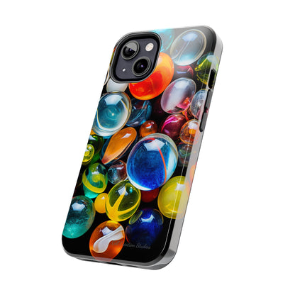 Introducing the "Vibrant Marbles Mosaic" Cell Phone Case – Carry a Kaleidoscope of Colors! -Tough Phone Cases