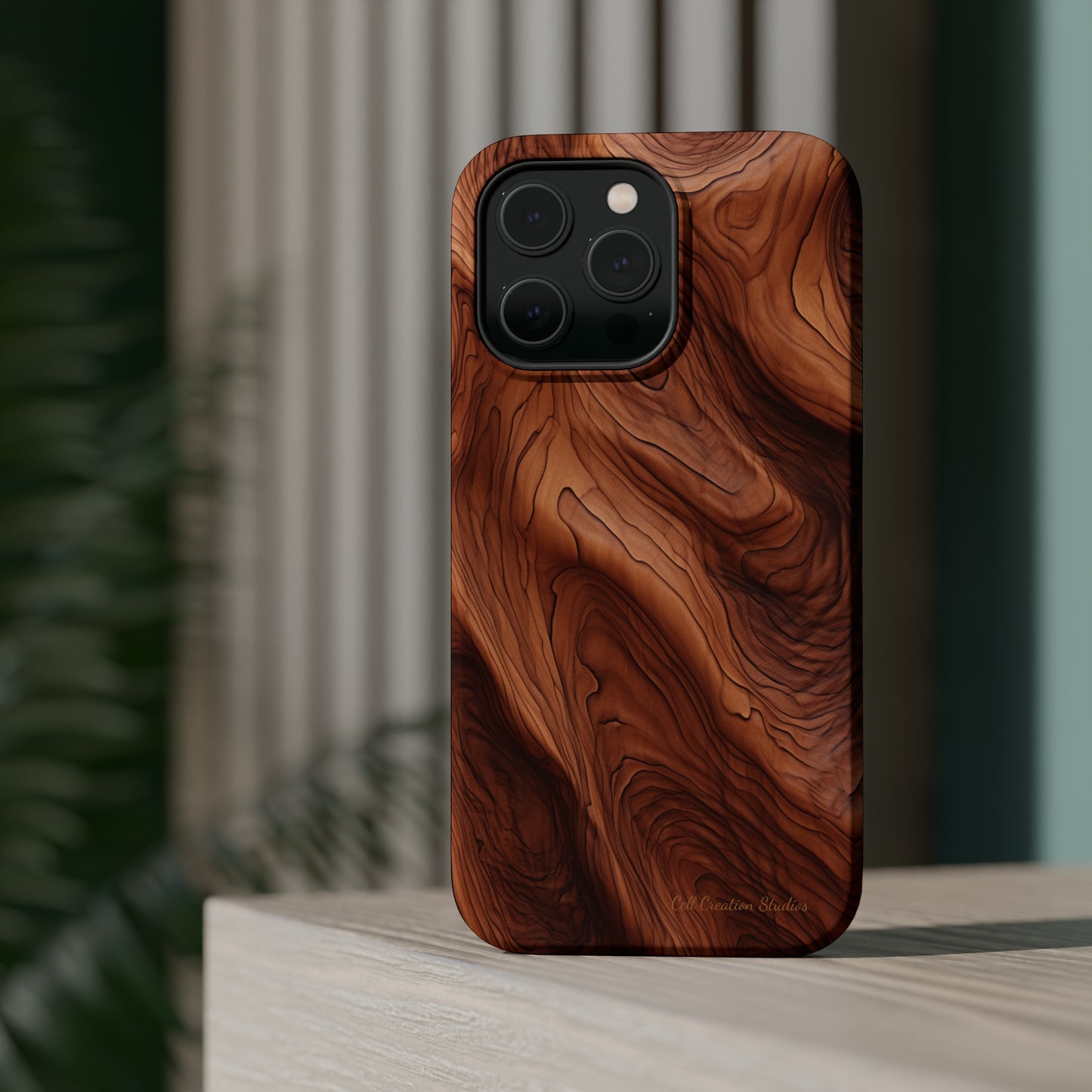 The "Eternal Woodgrain" Phone Case -MagSafe Tough Cases