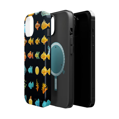 "AquaArt Fish" -MagSafe Tough Phone Cases