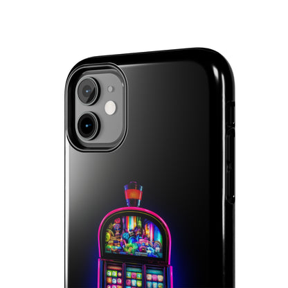 Introducing the "Vibrant Slot Frenzy" Cell Phone Case – Experience the Thrill of Colors and Luck -Tough Phone Cases