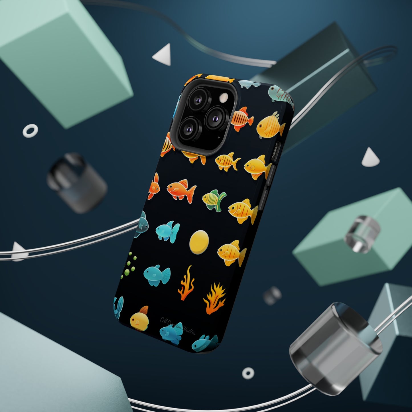 "AquaArt Fish" -MagSafe Tough Phone Cases