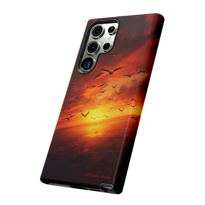 Introducing the "Sunset Soar" Cell Phone Case – Embrace Freedom and Beauty -Tough Cases