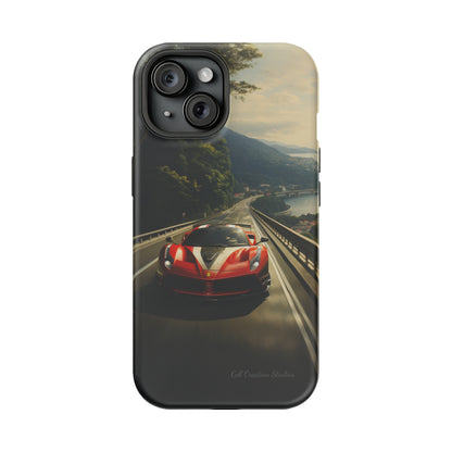 "Tropical Thrill Ferrari Edition" -MagSafe Tough iPhone Cases