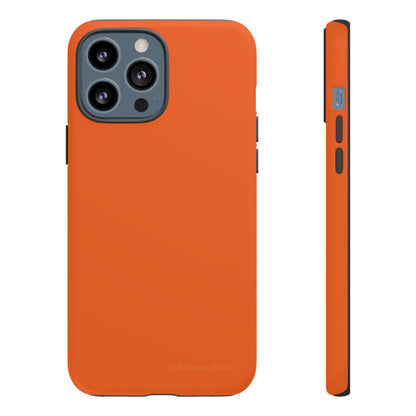 "Orange Burst" -Tough iPhone Cases