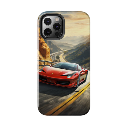 "Mountain Majesty Ferrari Edition" -Tough iPhone Cases