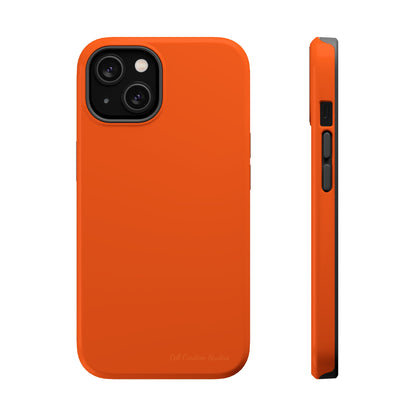 "Orange Burst" -MagSafe Tough iPhone Cases