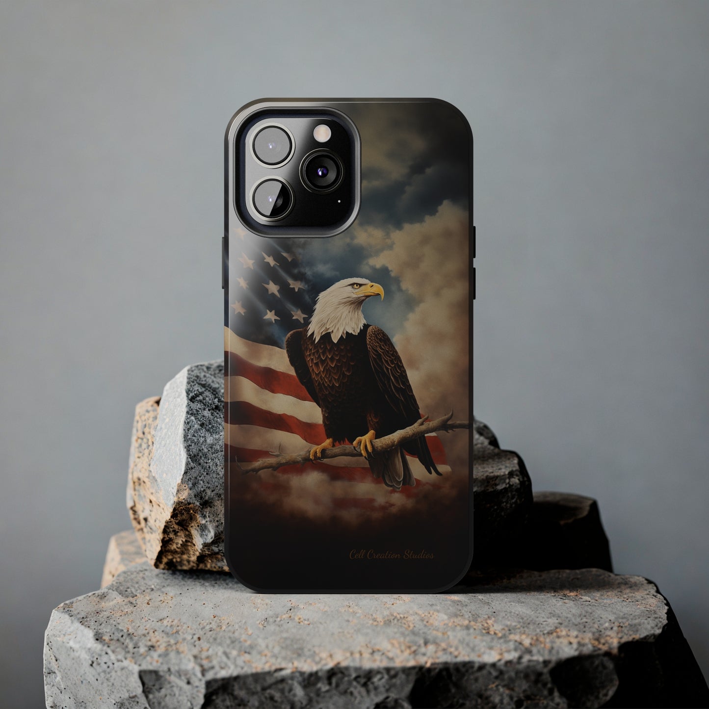 Introducing the "Eagle's Majesty" Cell Phone Case – Soar with American Pride -Tough Phone Cases