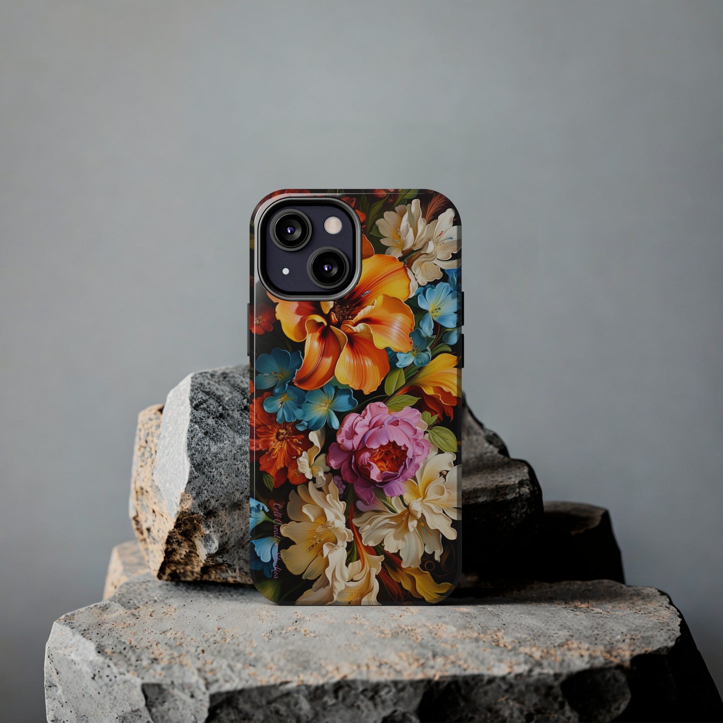 Introducing the "Floral Elegance" Cell Phone Case – Blossom with Style -Tough Phone Cases