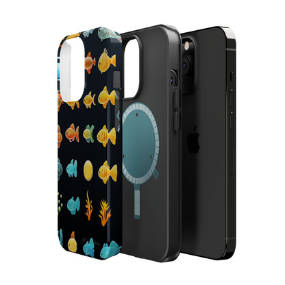 "AquaArt Fish" -MagSafe Tough Phone Cases