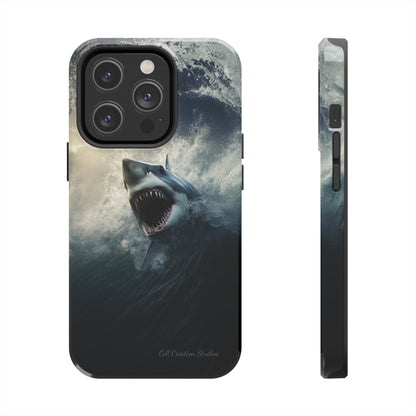 The "Ocean King Great White Shark" Phone Case -Tough Phone Cases