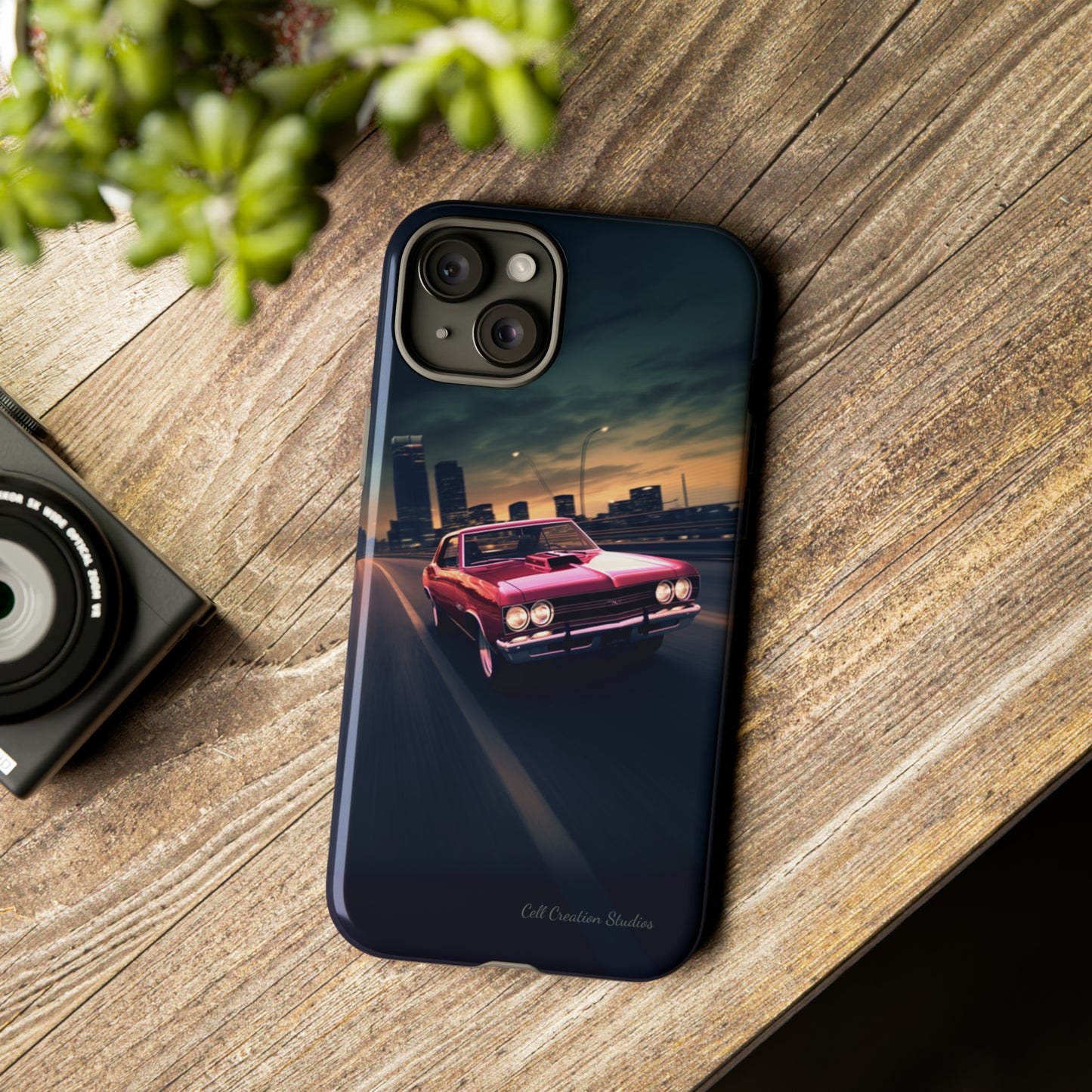 "Sunset City Cruise GTO Edition" -Tough iPhone Cases