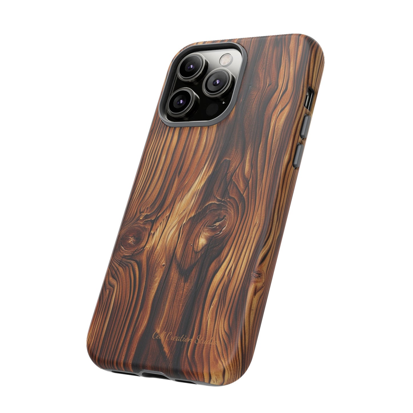 "Wood Grain Elegance"  -Tough iPhone Cases