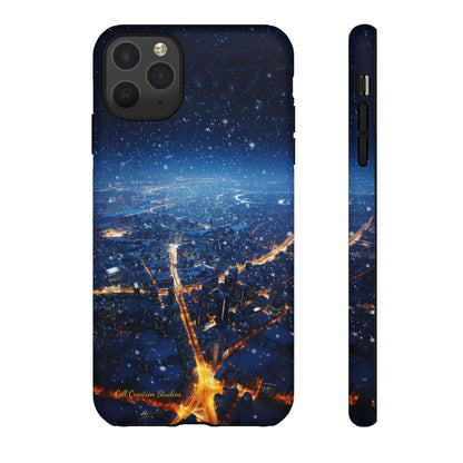 "Urban Snowfall Glow" -Tough iPhone Cases