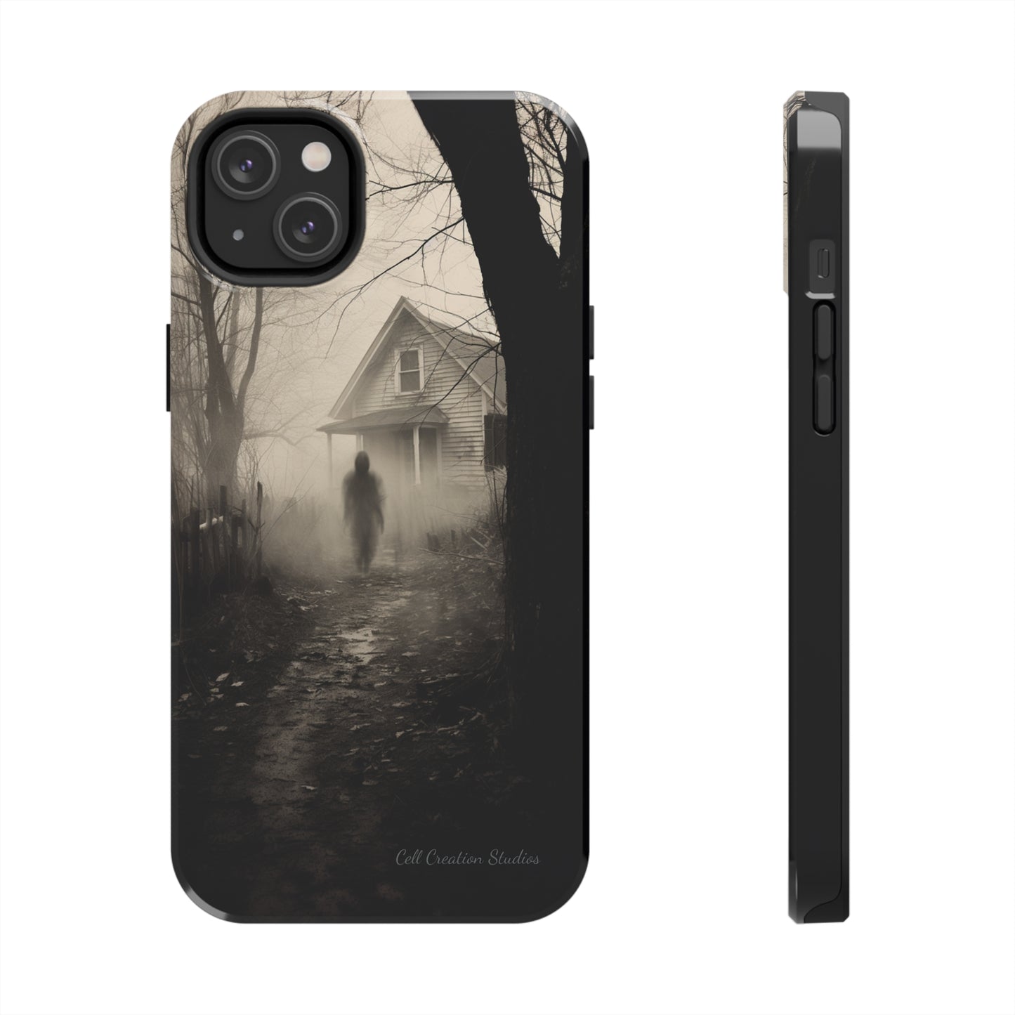 Introducing the "Ethereal Encounter" Cell Phone Case – Unveil the Mystery of the Ghostly Presence -Tough Phone Cases