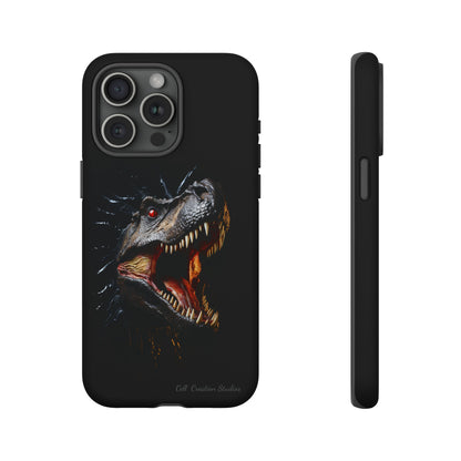 "Jurassic Impact" T-Rex Phone Case -Tough Cases