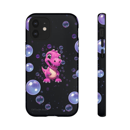 "Dino Glam" Glitter Dinosaur Phone Case -Tough Cases