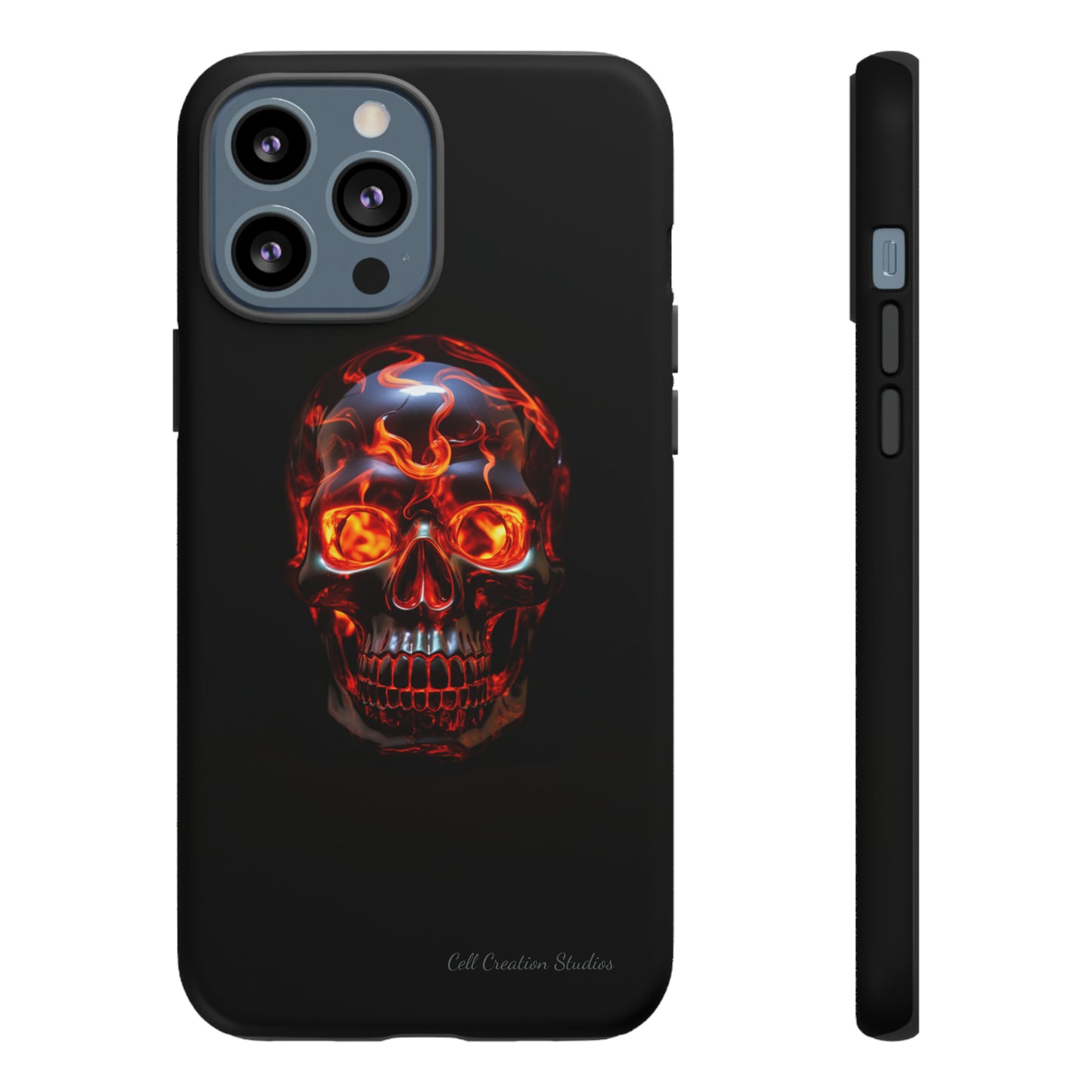 "Inferno Cranium" Phone Case -Tough Cases