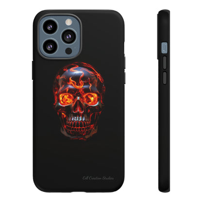 "Inferno Cranium" Phone Case -Tough Cases