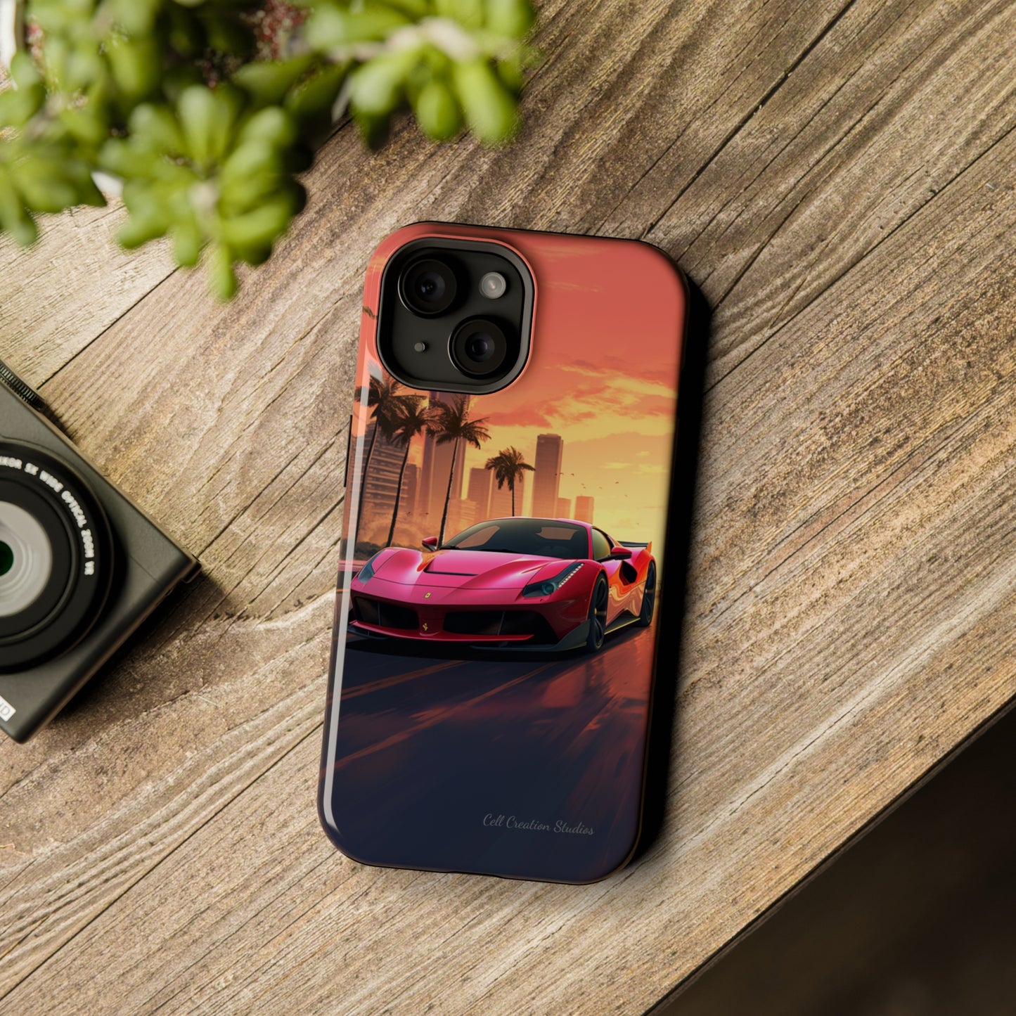 "Sunset Boulevard Ferrari Edition" -MagSafe Tough iPhone Cases