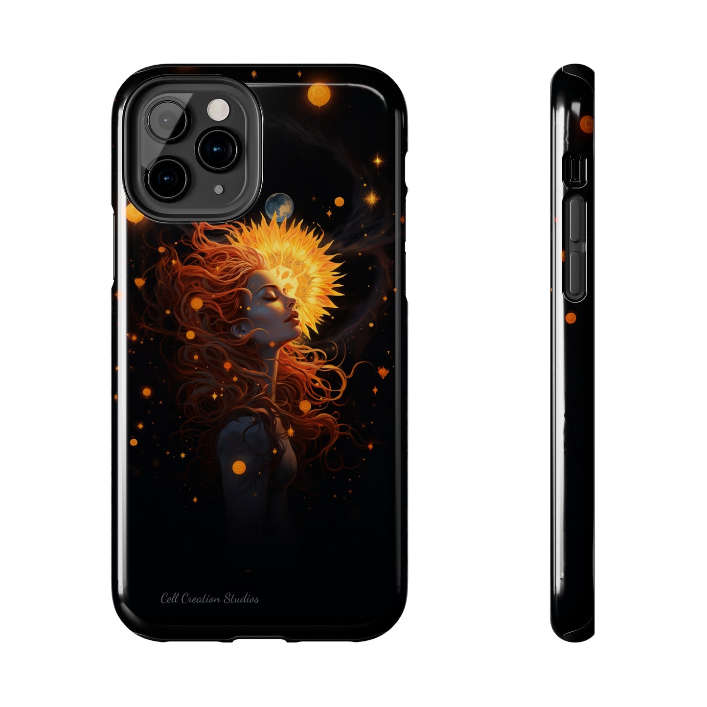 Introducing the "Cosmic Radiance" Cell Phone Case – Embrace the Celestial Beauty of the Universe -Tough Phone Cases