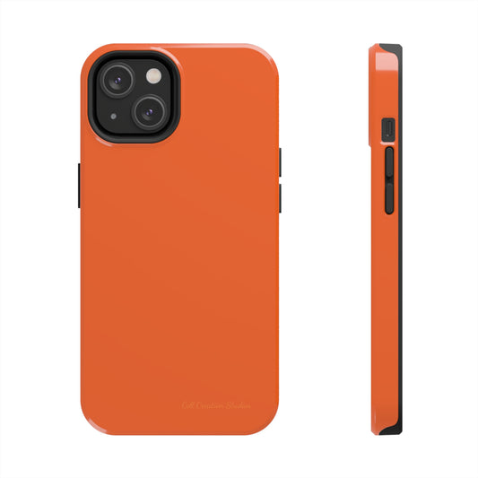 "Orange Burst" -Tough iPhone Cases