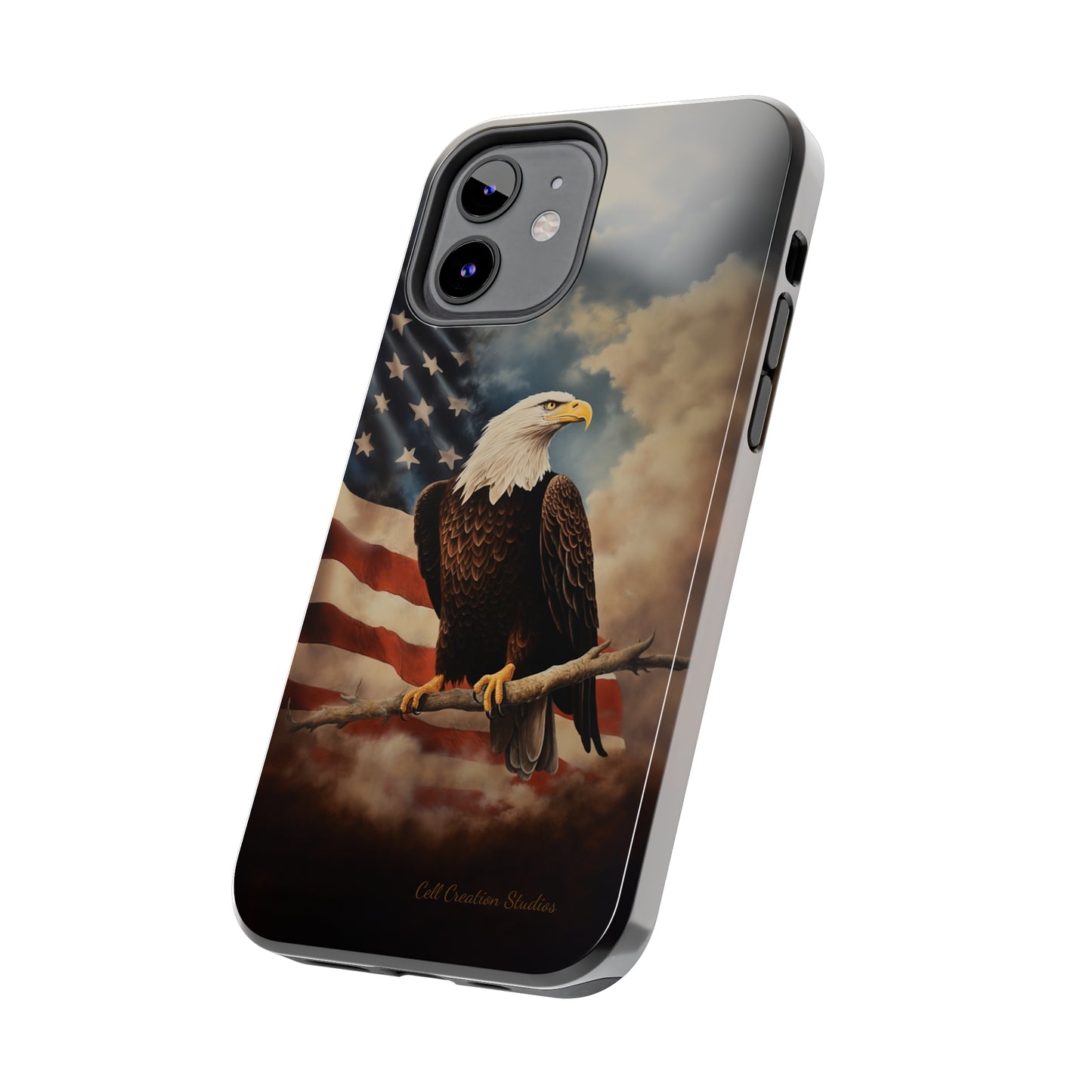 Introducing the "Eagle's Majesty" Cell Phone Case – Soar with American Pride -Tough Phone Cases