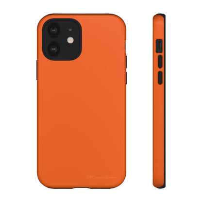 "Orange Burst" -Tough iPhone Cases