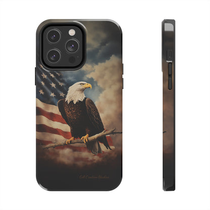 Introducing the "Eagle's Majesty" Cell Phone Case – Soar with American Pride -Tough Phone Cases