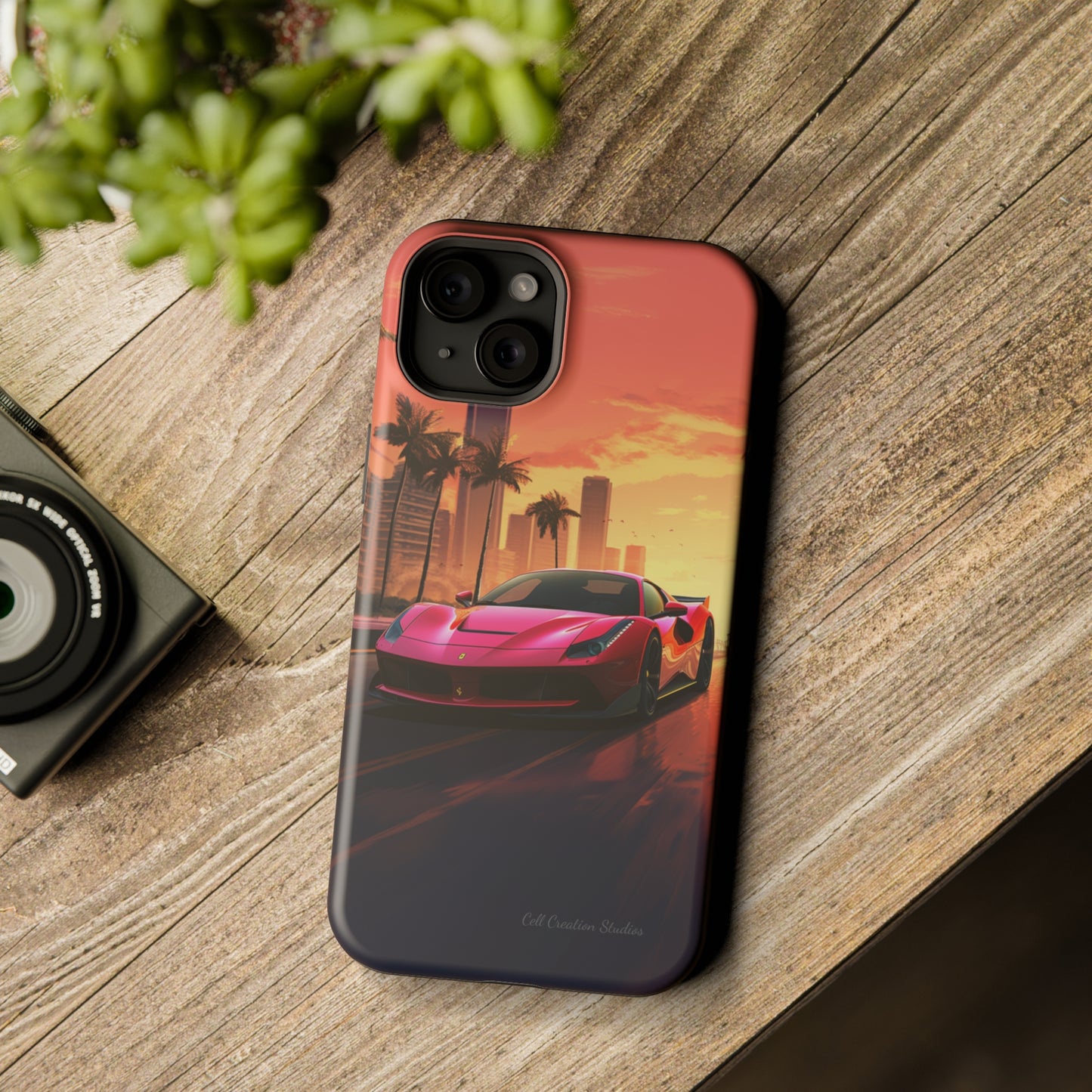 "Sunset Boulevard Ferrari Edition" -MagSafe Tough iPhone Cases