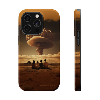 Introducing our "Skywatchers" Cell Phone Case - A Thought-Provoking Design -MagSafe Tough Cases