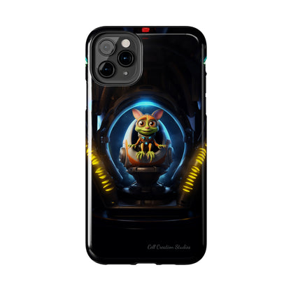 The "Galactic Explorer Alien Spaceship" Phone Case -Tough Phone Cases