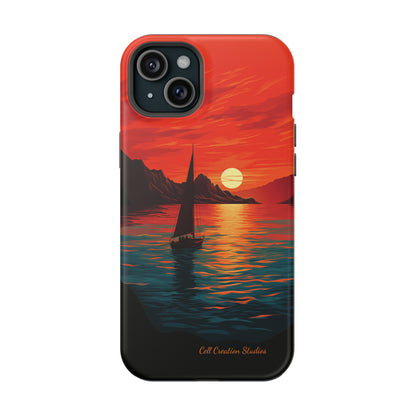 "Serenity at Sunset" -MagSafe Tough iPhone Cases