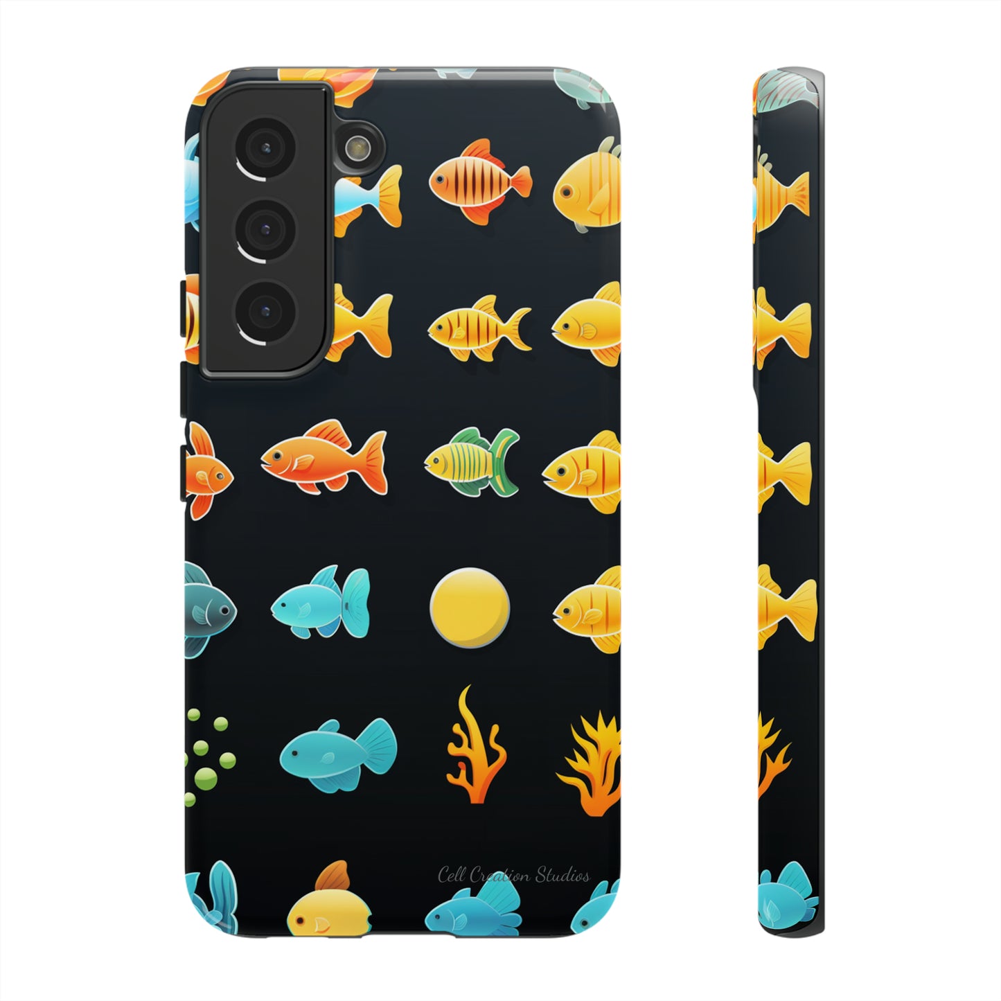 "AquaArt Fish" -Tough Phone Cases