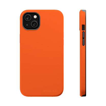 "Orange Burst" -MagSafe Tough iPhone Cases