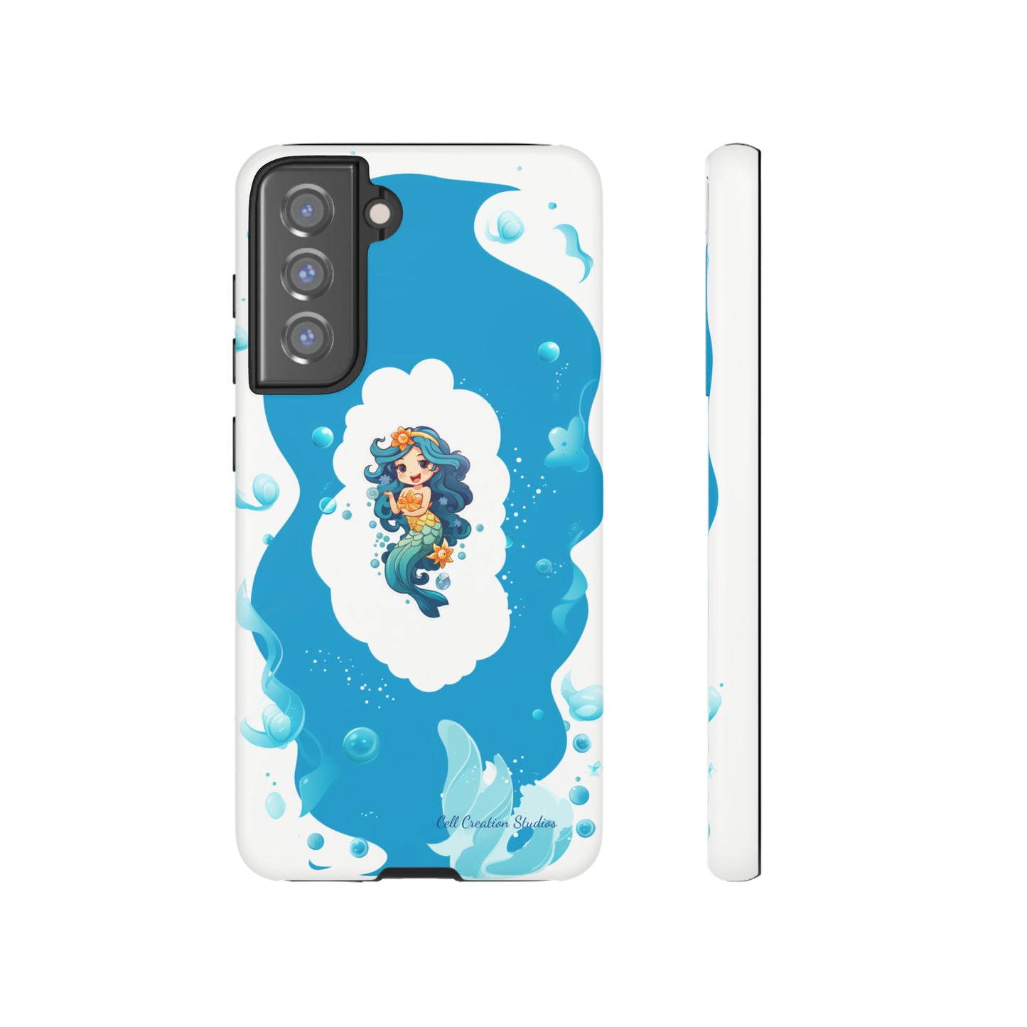 "Mermaid Elegance" -Tough Samsung Phone Cases