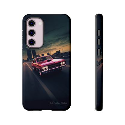 "Sunset City Cruise GTO Edition" -Tough Samsung Phone Cases