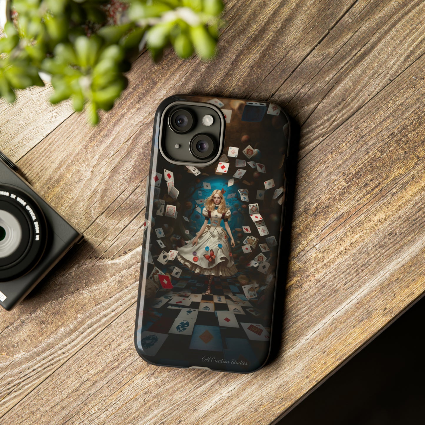 Introducing the "Alice in Wonderland" Cell Phone Case – A Journey Through Imagination -Tough Cases