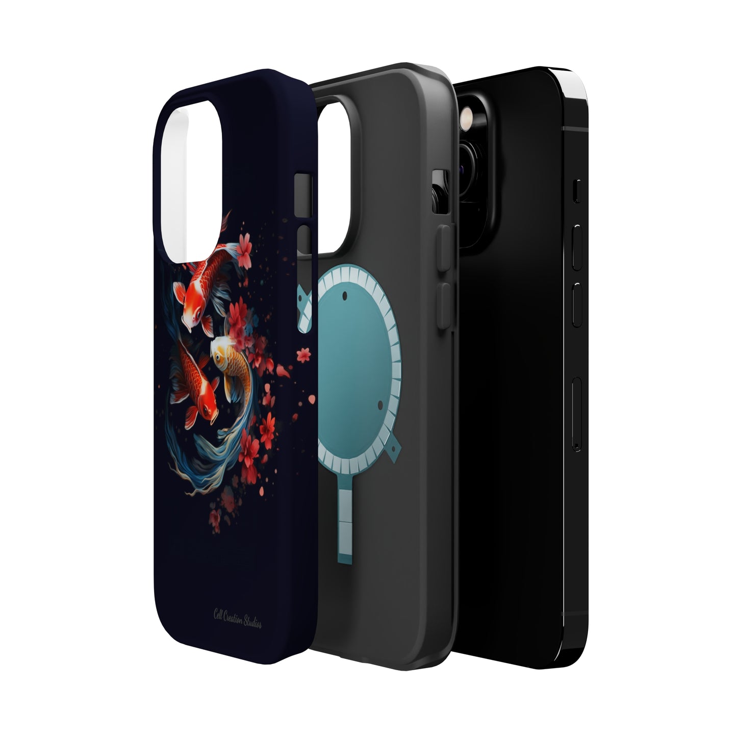 "Captivating Koi Fish" Phone Case -MagSafe Tough Cases