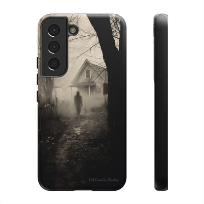 Introducing the "Ethereal Encounter" Cell Phone Case – Unveil the Mystery of the Ghostly Presence -Tough Cases