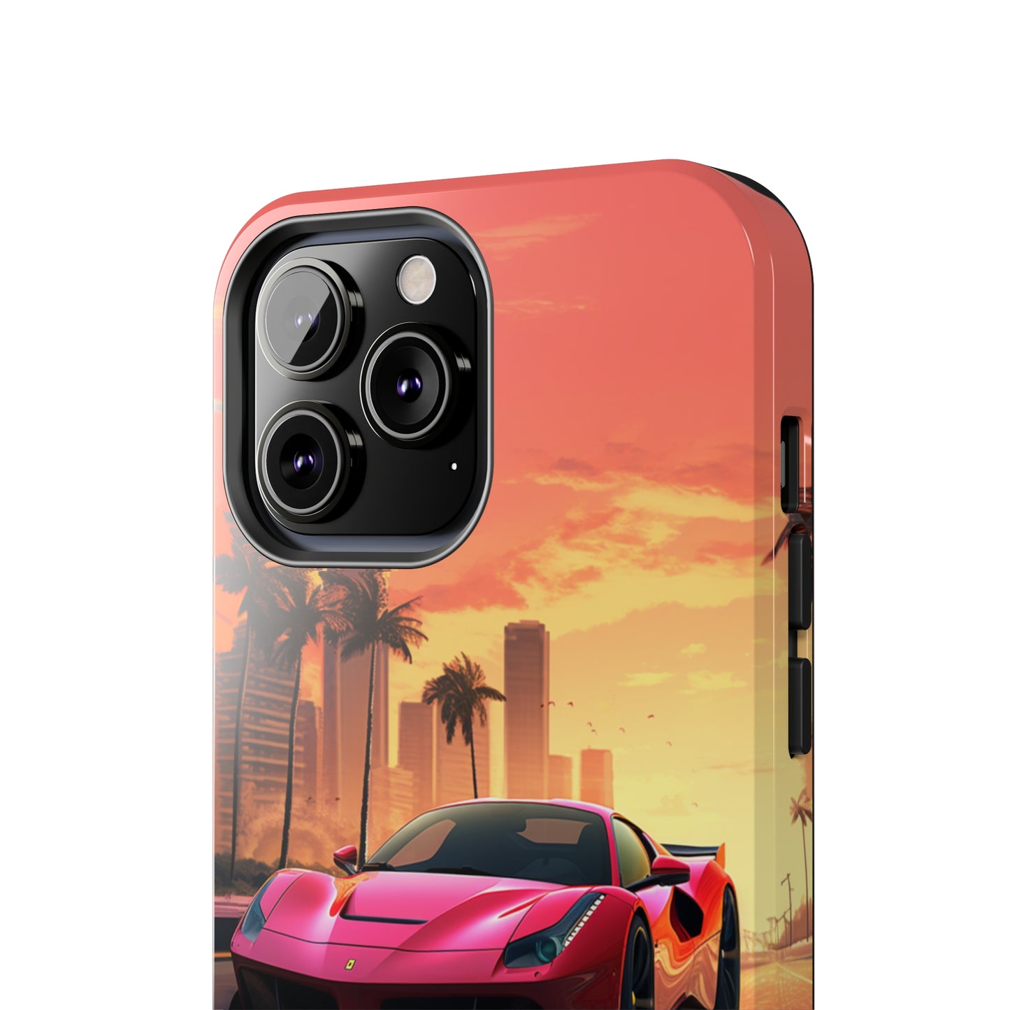 "Sunset Boulevard Ferrari Edition" -Tough iPhone Cases