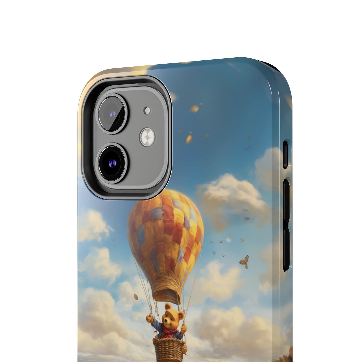 Introducing the "Winnie-The-Pooh's Balloon Adventure" Cell Phone Case – Soar to New Heights in Style -Tough Phone Cases